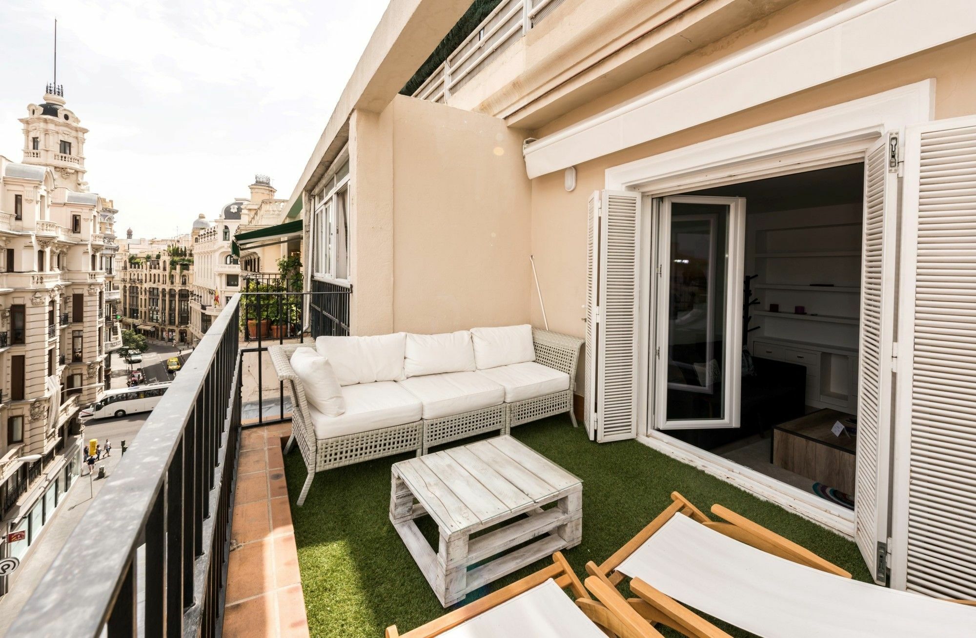 Gran Via Terrace City Center Madrid Exterior foto